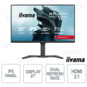 GB3272QSU-B1 Téléviseur 32" QHD 165 Hz IPS, MPRT 0,5 ms, HDR400, Adaptive Sync - iiyama