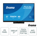 T2754MSC-B2AG 27" Full HD IPS PCAP 10 Touch IP65 HDMI DisplayPort USB Speakers Edge-to-Edge - iiyama