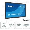 S2425AS-B1P 23.8" Full HD IPS Android PoE Wi-Fi LAN iiSignage² for Digital Signage and Retail - iiyama