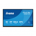 TE8613A-B2AG Téléviseur 86" 4K UHD, Google EDLA, Android 14, tactile 40 points, WiFi 6E pour l'école et le travail - iiyama