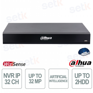 copy of NVR5232-16P-EI2 32 canaux PoE avec IA, AcuPick, reconnaissance faciale et ANPR - Dahua