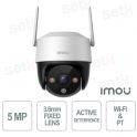 2N Wireless IP Cruiser Camera 5MP 3K Full Color 3.6mm PT and WI-FI - Imou