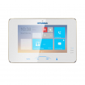 7" Touch Screen IP Monitor with Two-Way Audio, Ethernet, Alarms, MicroSD, and PonC for Video Intercom - Hyundai