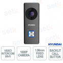 copy of Interphone vidéo IP extérieur 1,3 MP avec RFID Mifare, audio bidirectionnel, IP65, alarmes et Ethernet - Hyundai