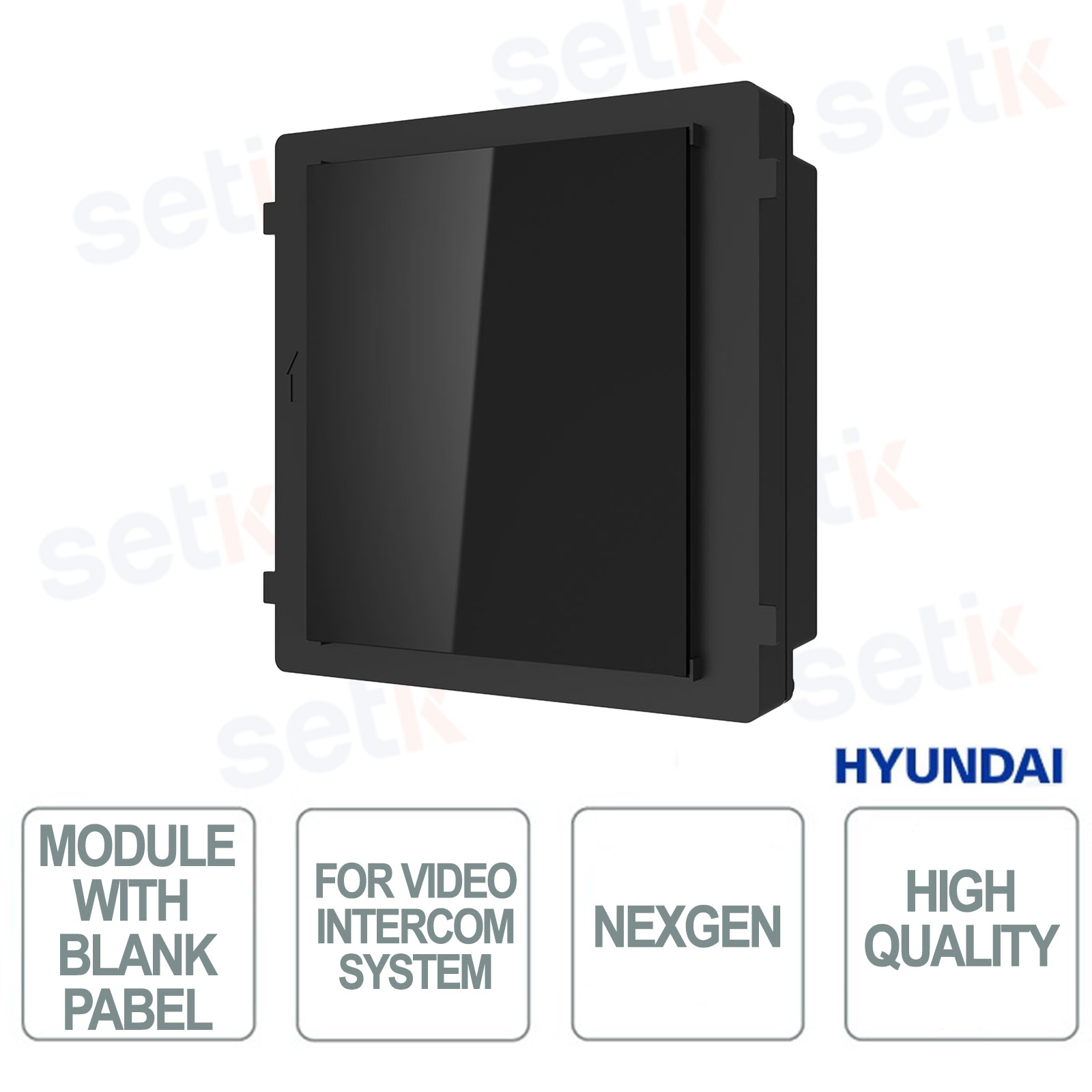 Intercom Modular HYU-716 - HYUNDAI HYU-716 Blind Video Intercom Module NEXTGEN Blank ...