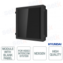 Module vierge NEXTGEN pour interphone vidéo, panneau modulaire extensible vierge - Hyundai