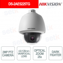 DS-2AE5225TG Telecamera PTZ 2MP Full HD DarkFighter Zoom 25x Ottica 4.8-120mm WDR 120dB - Hikvision