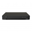 Enregistreur numérique Hikvision AcuSense 16 canaux : 4 entrées audio, 4 entrées d'alarme, 1 sortie d'alarme, H.265 Pro+ 4K