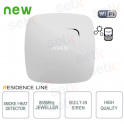Ajax FireProtect Jeweller White Wireless Smoke and Heat Detector with Integrated Alarm