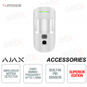 Ajax Superior MotionCam (PhOD) Jeweler White – Wireless PIR Sensor with Photo On Demand