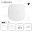 Ajax FireProtect 2 RB White Jeweler Wireless Smoke and Heat Detector with Advanced Sensor and Integrated Siren