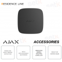 Ajax FireProtect 2 RB Black Jeweler Wireless Smoke and Heat Detector with Advanced Sensor and Integrated Siren