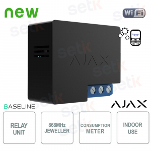 Wallswitch Ajax 868MHz remote control relay