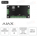 Superior LineSplit Fibra - Modulo per suddividere una linea fibra in quattro linee - AJAX
