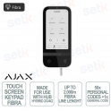 Clavier tactile filaire Superior KeyPad TouchScreen Fiber White 5" IPS - Ajax