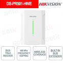 Ricevitore Bus Tri-X 868 MHz Wireless con RS-485 Extender e Supporto 32 Sensori - Hikvision