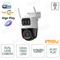 copy of Caméra Wi-Fi Imou Cruiser Dual 10MP à double objectif couleur IR Imou Sense