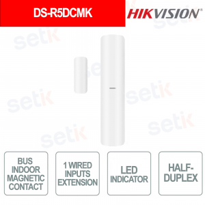 Détecteur PIR avec caméra intégrée et vision nocturne infrarouge jusqu'à 12 m avec immunité aux animaux domestiques - Hikvision