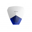 DS-PS1-B 105dB IP54 Wired Siren with LED for Security Systems - Hikvision