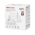 Kit d'alarme professionnel Hikvision AXPro 128 zones, sans fil 868 MHz 2G