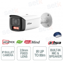 Caméra Bullet Dahua WizMind 4MP avec IA, WizColor et AcuPick - Haute performance IP67 IK10