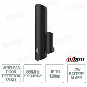copy of Caméra PIR sans fil Dahua 2MP 868MHz noire avec vérification vidéo et portée de 1600 m