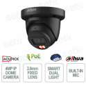 IPC-HDW3449QM-S-IL 4MP WizSense AI IP Camera 2.8mm Smart Dual Light IP67 Black - Dahua