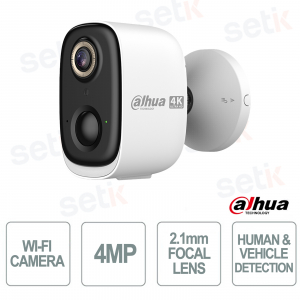 copy of Caméra Dahua PT WiFi 4MP avec suivi automatique, vision à 360°, audio bidirectionnel et portée infrarouge de 15 m