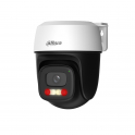 Telecamera WiFi PT 5MP con ottica 2.8mm, auto tracking, AI e allarme attivo IP66 - Dahua