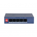 copy of Switch Dahua Cloud PoE 6 ports avec 4 ports PoE, gestion à distance, 60 W et liaison montante Gigabit