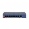 CS4009-8GT-60 Switch Cloud Managed Gigabit PoE 9 Porte con Hi-PoE 60W e VLAN AI Ready - Dahua