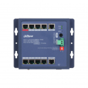 Commutateur PoE industriel cloud CHS4110-8ET-90-F BT 90W avec liaison montante Gigabit - Dahua