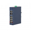 Switch Gigabit PoE administrable dans le cloud CHS4212-8GT-110, 12 ports avec Hi-PoE 90 W - Dahua