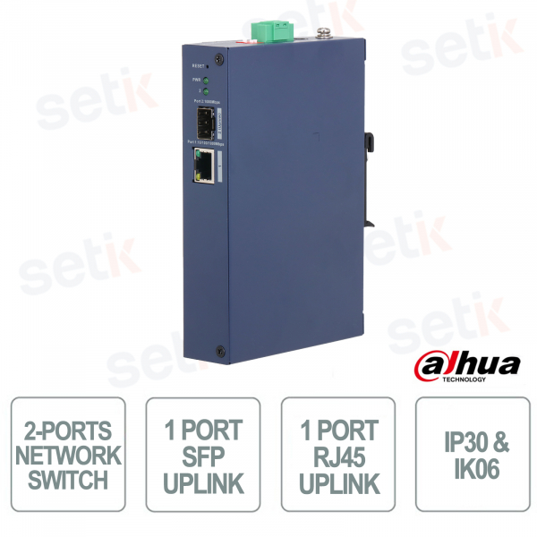 copy of Commutateur administrable dans le cloud CHS4110-8ET à 10 ports avec SFP et LLDP industriel - Dahua