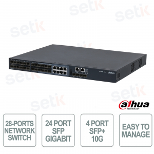 AS5600-24GF4XF V2 Switch L3 28 Porte con 4 SFP+ 10G Managed - Dahua