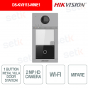 DS-KV8113-WME1 Postazione Video IP 2MP WiFi PoE con Controllo Accessi e IK08 - Hikvision