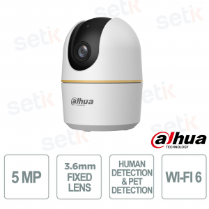 Dahua IPC-HPT1530DA-STW 5MP Wi-Fi AI Camera with 3.6mm Lens