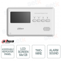 HY-1330 EN54-2 Two-Wire LCD Addressable Fire Alarm Repeater Panel - Dahua