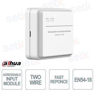 HY-1410 EN54-18 2-Wire Addressable Input Output Module - Dahua