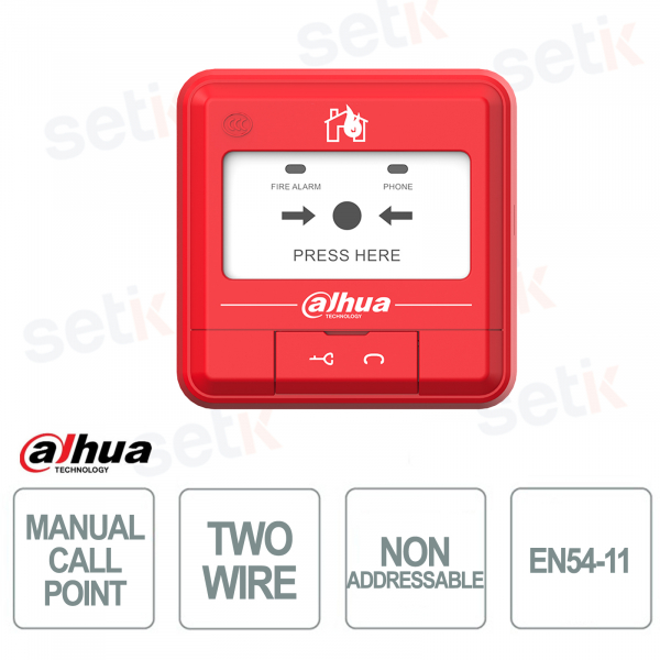 HY-C121 Conventional Fire Alarm Manual Call Point EN54-11 - Dahua