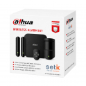 Wireless Alarm Kit ART-ARC3800H-03-FW2 Black Wi-Fi 4G AES128 - Dahua