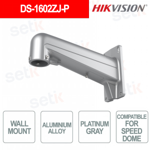 Waterproof Aluminum Alloy Wall Mount for Speed Dome Cameras - Hikvision