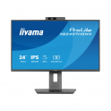 iiyama ProLite XB2497HSNH-B1 24" IPS Full HD USB-C Dock 65W Monitor with 5MP Webcam Windows Hello and RJ45 LAN