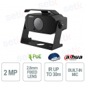 Telecamera IPC-HMW3230-M12 2MP 2.8mm IP67 attacco 4 pin aviation M12 Microfono Integrato - Dahua