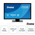 iiyama ProLite T2452MSC-B2AG 24" Full HD IPS PCAP+ 10 Touch Anti-Glare Touch Monitor