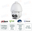 TPC-SD5641-B50Z45 4MP PTZ Thermal Camera 45x Zoom AI Hi-PoE IP66 - Dahua