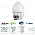 TPC-SD5641-TB13Z45 Telecamera Termica PTZ AI 4MP Zoom 45x IP66 - Dahua