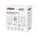 Kit Allarme Wireless Dahua ART-ARC3000H-03-GW2-868 con PIR, Contatto Magnetico e Telecomando 868 MHz