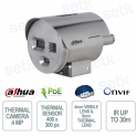 Telecamera Termica Antideflagrante TPC-AEBF5441-TB9F4-BW-S2-G 4MP AI PoE IP68 ATEX IECEx - Dahua