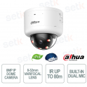 Telecamera IP Dome 8MP WizMind AI PTRZ 8-32mm ANPR Face Recognition PoE - Dahua
